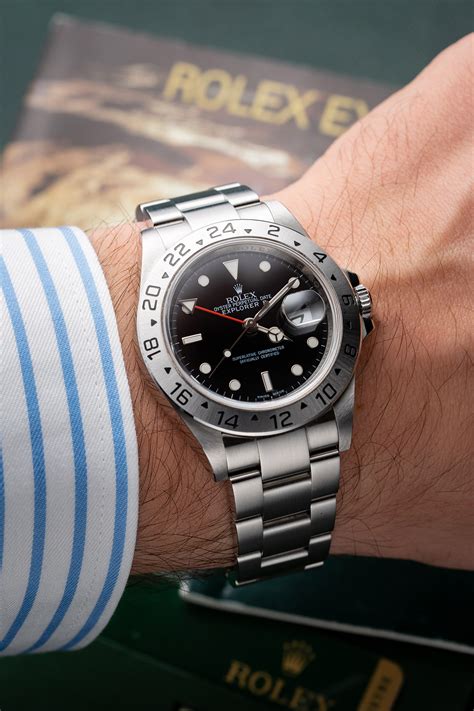 rolex explorer 2 wrist png